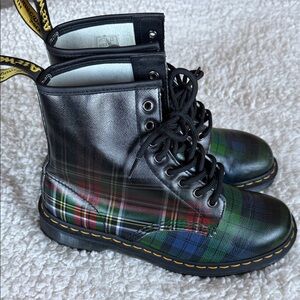Dr. Martens 1460 Tartan Boots size Men’s 9 Women’s 10